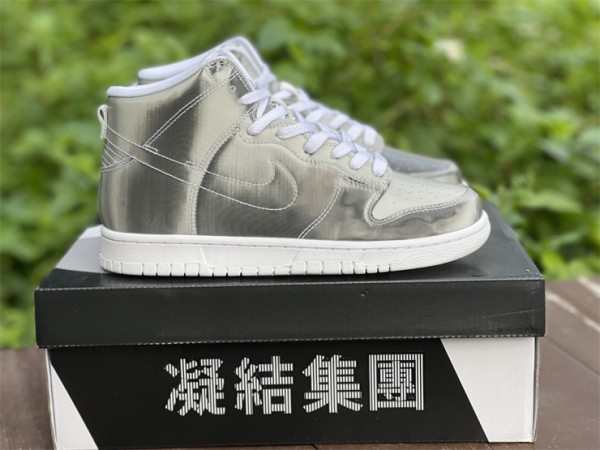 Nike Dunk High CLOT Metallic Silver - DH4444-900