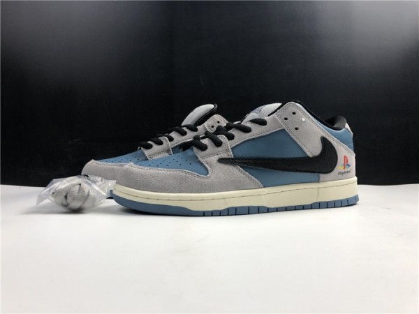 Nike SB Dunk Low Premium TS Gray Blue CU1726-400
