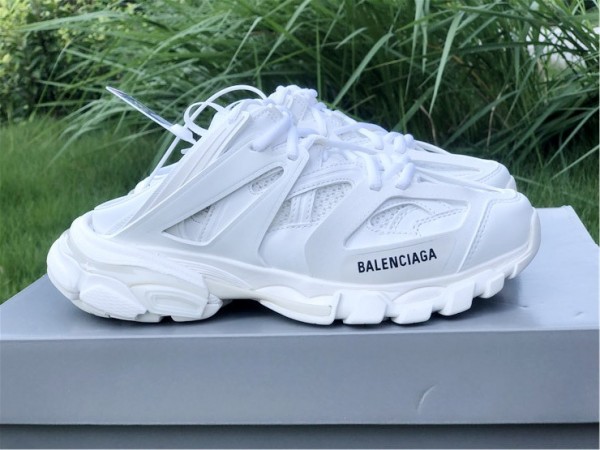 Balenciaga Track Mule White