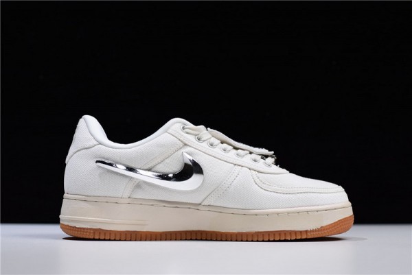 Travis Scott x Nike Air Force 1 Low "Sail" AQ4211-101