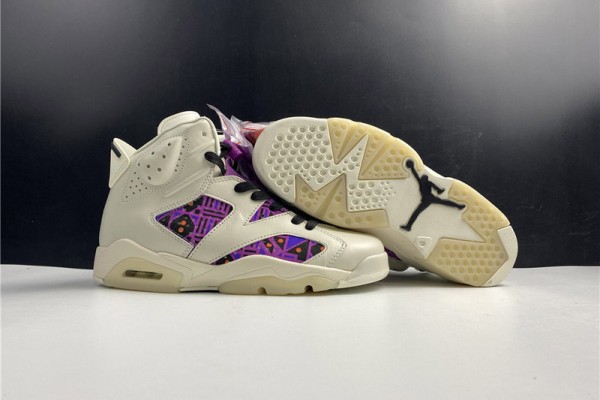 Air Jordan 6 Retro Quai54 Sail Black CZ4152-101