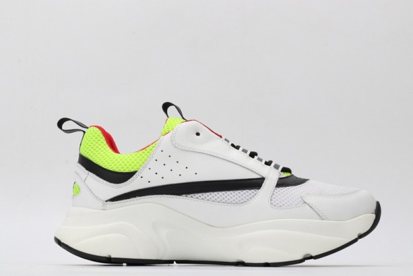 Dior B22 Sneaker White Yellow Red 3SN231YAO_H061