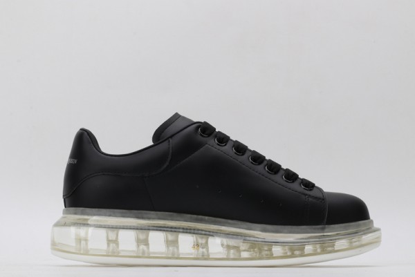 Alexander McQueen Oversized Sneaker Black Clear Sole