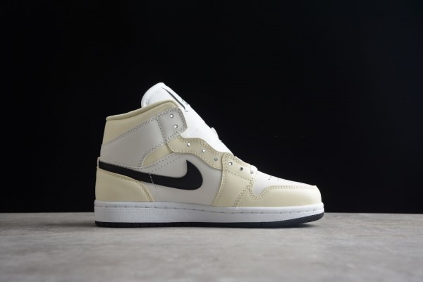 Wmns Air Jordan 1 Mid "Coconut Milk" BQ6472-121