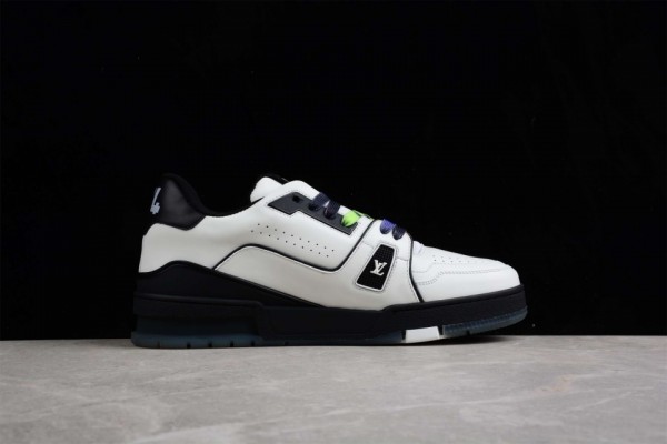 LV Trainer Sneaker Black White 1A9ADA