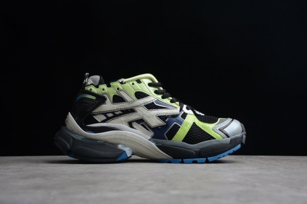 Balenciaga Runner Sneaker Green/Blue/Grey