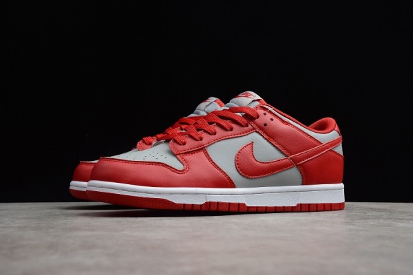 Nike Dunk Low Retro Medium Grey Varsity Red "UNLV" 
