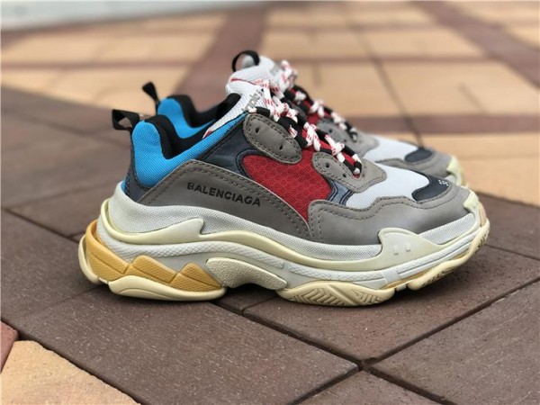 Balenciaga Triple S Sneaker 'Blue Red' 2018