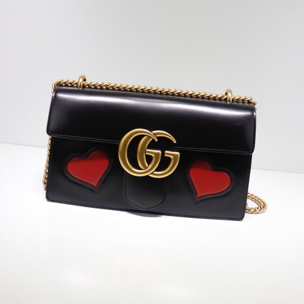 Gucci GG Marmont leather shoulder bag 431777