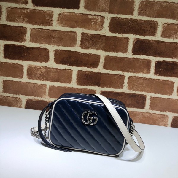Gucci GG Marmont Small Matelassé Shoulder Bag 448065