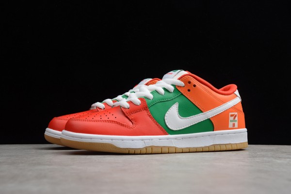 7 Eleven x Nike SB Dunk Low Orange Green 