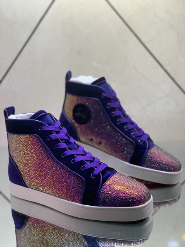 Christian Louboutin High Top Sneaker 