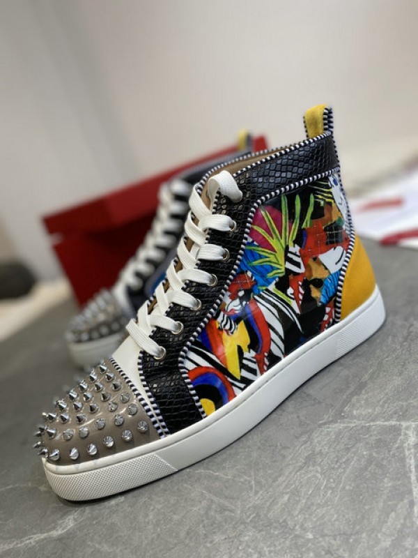 Christian Louboutin Louis - High Top Sneaker