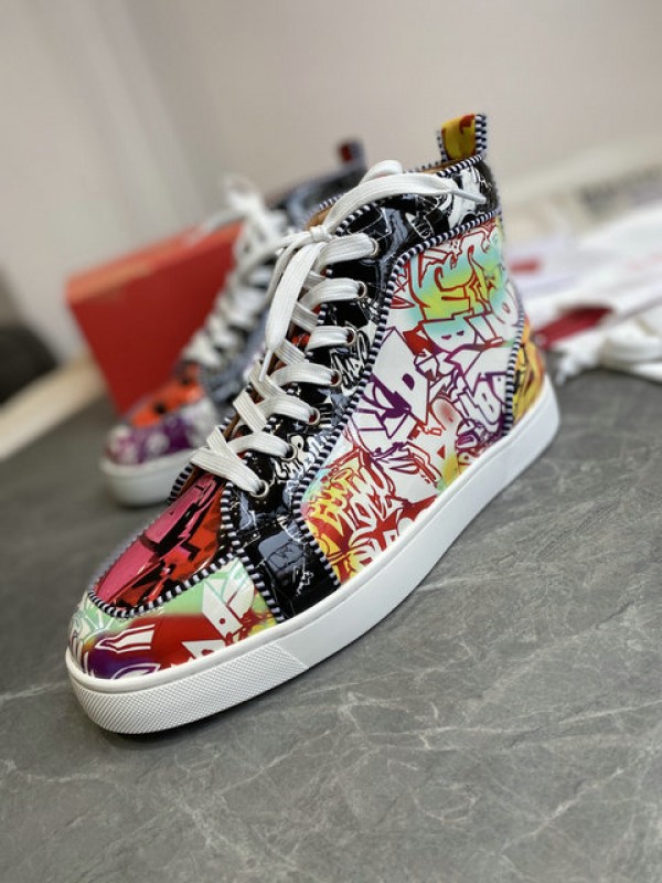 Christian Louboutin High Top Sneaker 