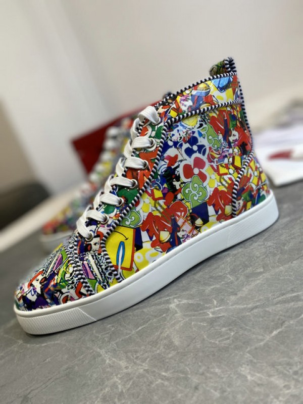 Christian Louboutin Louis - High Top Sneaker