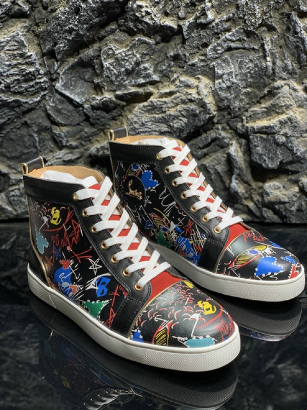 Christian Louboutin Louis - High Top Sneaker