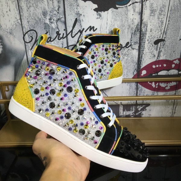 Christian Louboutin High Top Sneaker 