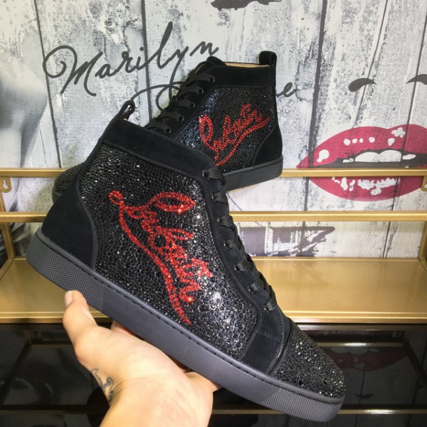 Christian Louboutin High Top Sneaker 