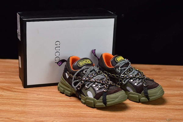 Gucci Flashtrek trainers Green