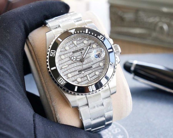 Rolex 40mm silver
