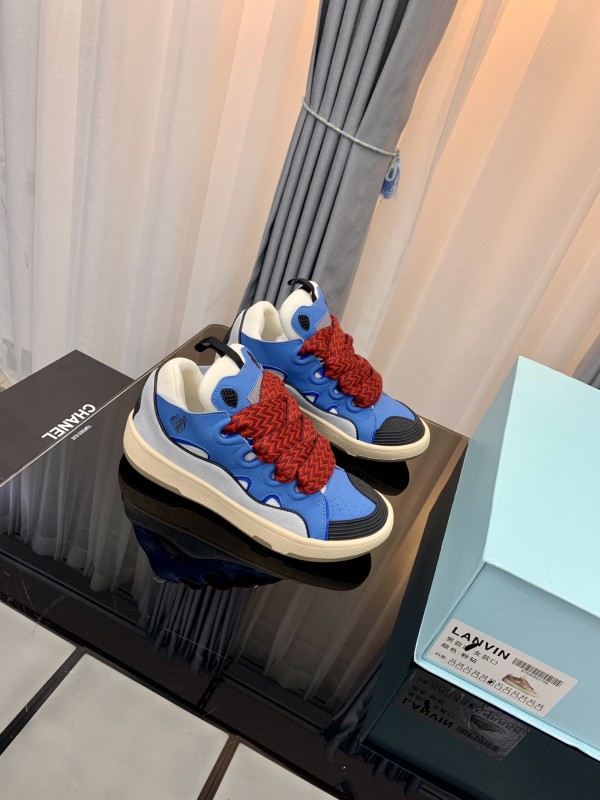 Lanvin Curb Sneaker - Blue - Grey LVCS-019