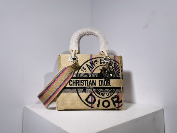 Dior Lady D Embroidery Bag