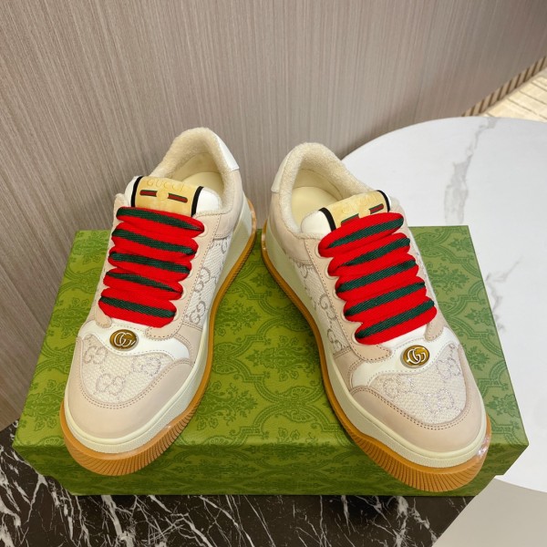 Gucci Screener Sneaker Pink GG Canvas ‎