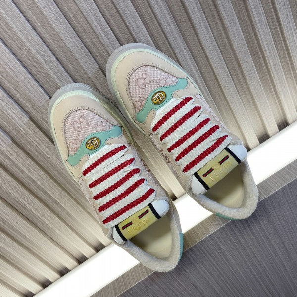 Gucci Screener Sneaker Pink GG Canvas ‎
