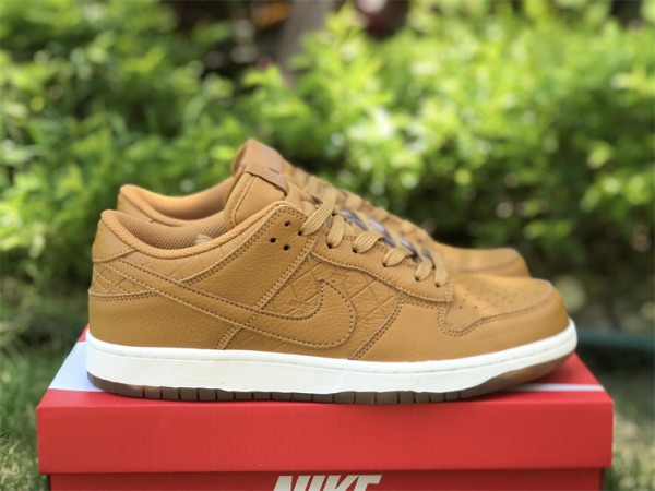 Nike Dunk Low Quilted Wheat 