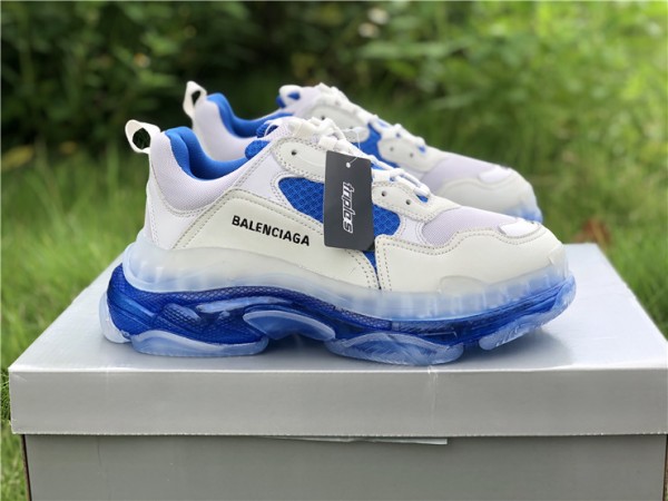 Balenciaga Triple S Sneaker 'White Blue Sneaker