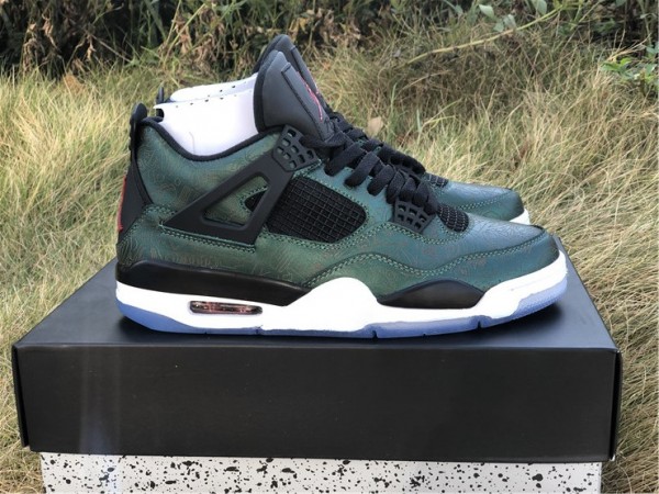 Jordan 4 Retro Laser Green