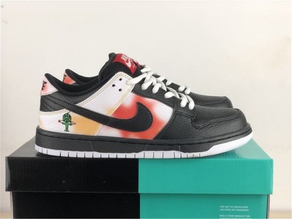 Nike SB Dunk Low Raygun Tie-Dye Black 