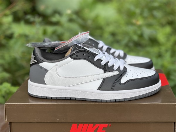 Travis Scott x Air Jordan 1 Low Black/White CQ4277 008