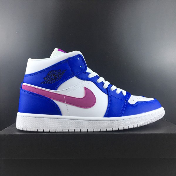 Jordan 1 Mid Hyper Royal Hyper Violet