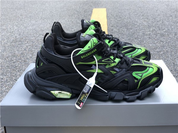 Balenciaga Track.2 Sneaker Black/Green