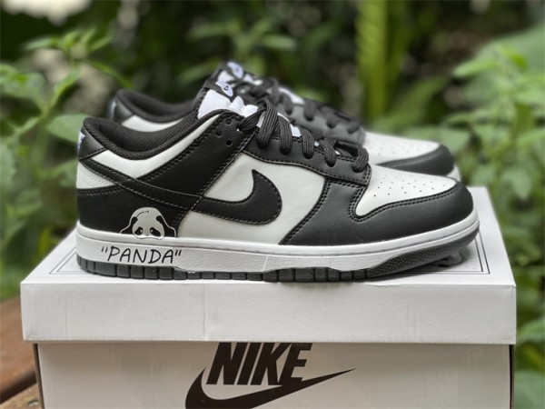 Nike Dunk Low White Black (2021) (W)