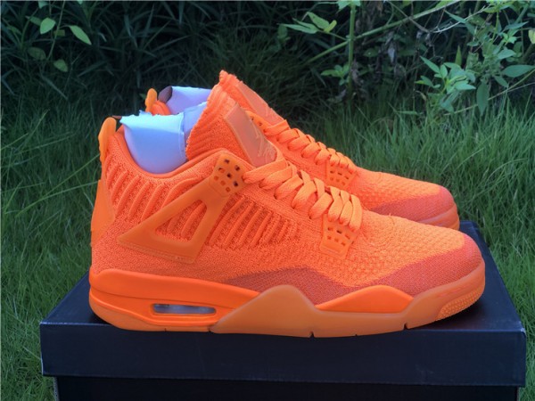 Jordan 4 Retro Flyknit Orange