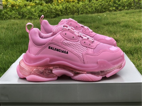 Balenciaga Wmns Triple S 'Clear Sole - Pink'