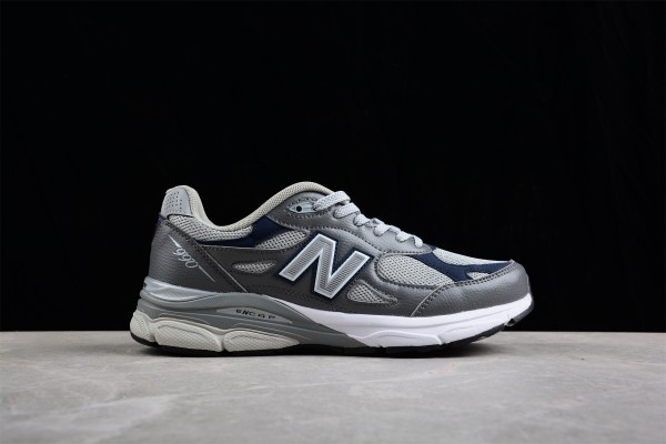 New Balance 990v3 Elephant Grey Navy