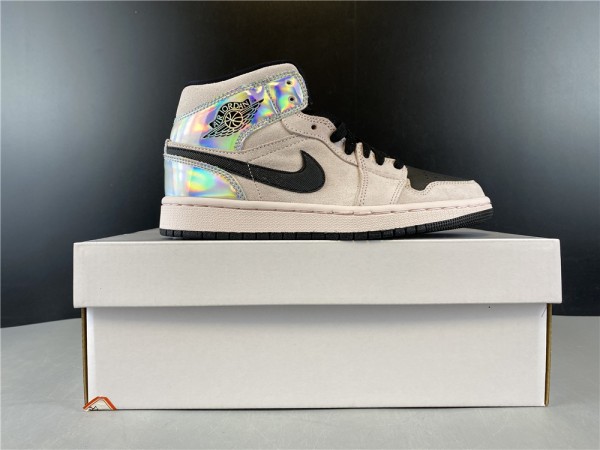 Jordan 1 Mid Dirty Powder Iridescent (W)
