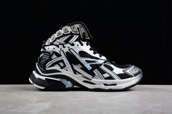 Balenciaga Runner High 'White Black'