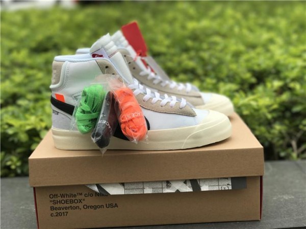 OFF-WHITE x Nike Blazer Mid "The Ten" AA3832-100