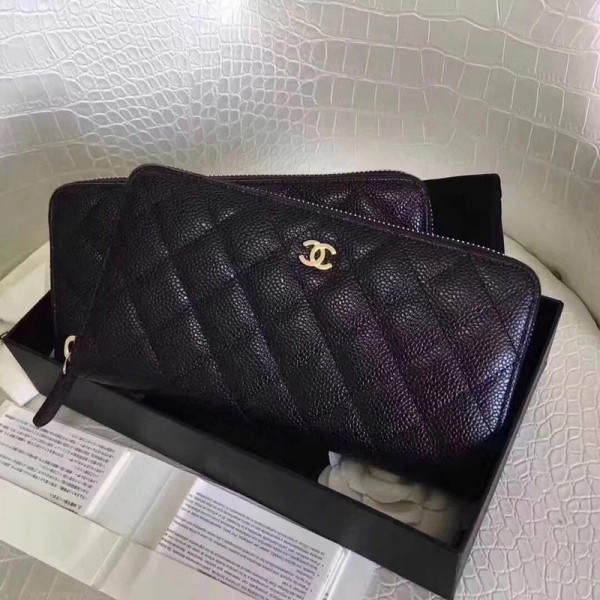Chanel Wallets (CH233a-Black)