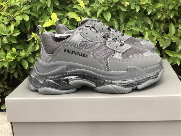 Balenciaga Triple S Clear Sole Dark Grey