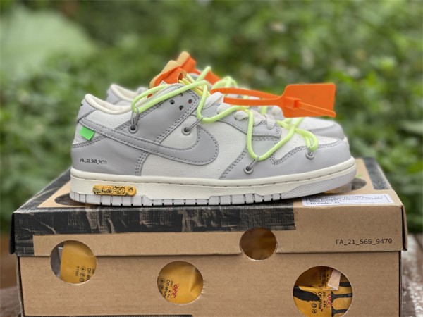 Nike Dunk Low Off-White Lot 43 DM1602-128