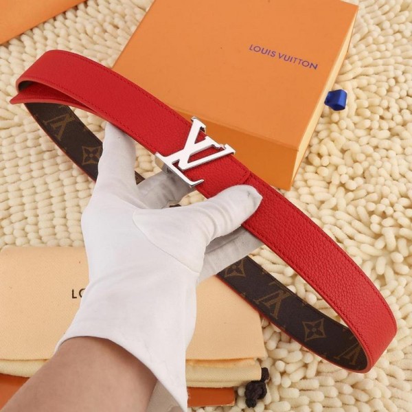 Louis Vuitton Women Belts Reversible (LV-BE-A035)