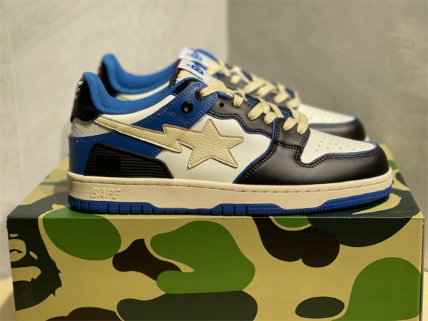 A Bathing Ape Bape SK8 Sta Blue Black