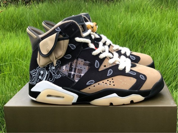 Travis Scott x Air Jordan 6 “Paisley Print”