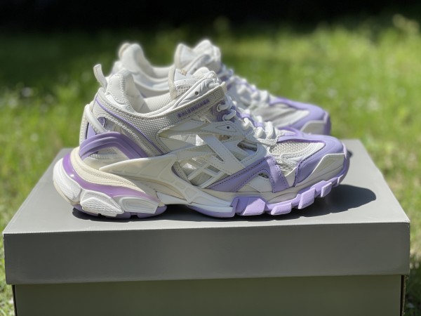 Balenciaga Track.2 Sneaker White Violet