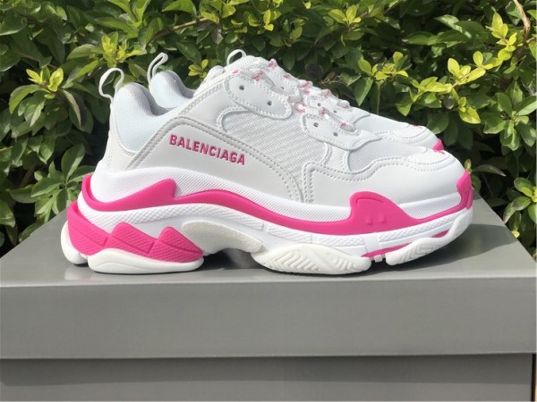 Balenciaga Triple S White/Pink Sneaker 